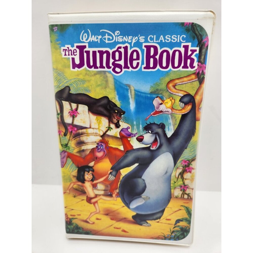 The Jungle Book Walt Disney's Black Diamond Classic Collection‎ VHS